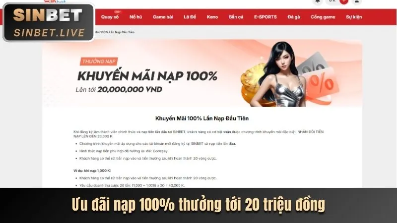 Hoàn trả tiền mặt ole777 nổ hũ